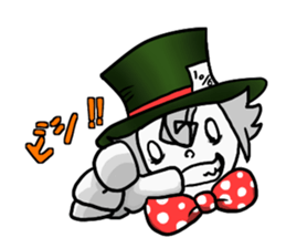 The Hatter (Alice in Wonderland) sticker #1161316