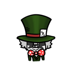 The Hatter (Alice in Wonderland) sticker #1161319
