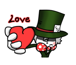 The Hatter (Alice in Wonderland) sticker #1161322