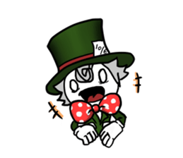 The Hatter (Alice in Wonderland) sticker #1161332
