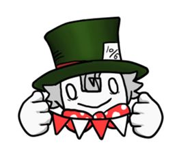 The Hatter (Alice in Wonderland) sticker #1161337