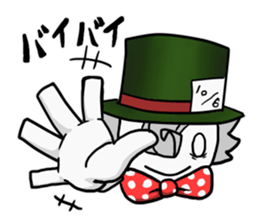 The Hatter (Alice in Wonderland) sticker #1161339