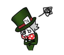 The Hatter (Alice in Wonderland) sticker #1161341