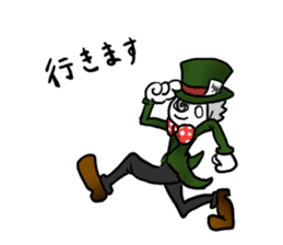 The Hatter (Alice in Wonderland) sticker #1161345