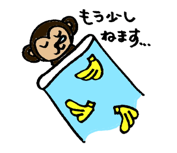 Carefree monkey sticker #1161611