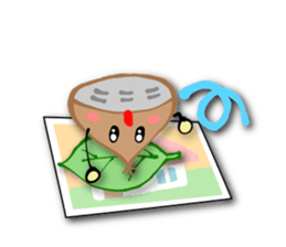 Chestnut in a picture sticker #1161860