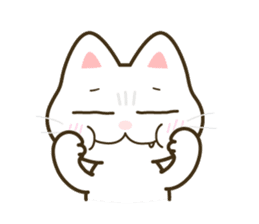 Bad tempered cat sticker #1162108