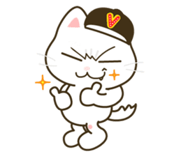 Bad tempered cat sticker #1162116