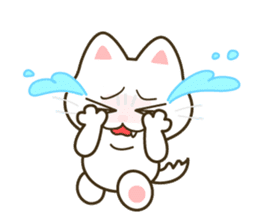 Bad tempered cat sticker #1162120