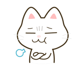 Bad tempered cat sticker #1162121