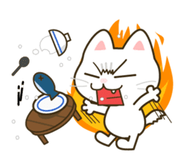 Bad tempered cat sticker #1162125