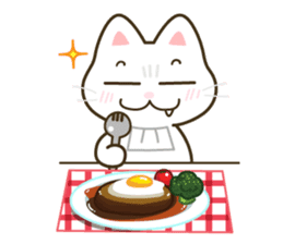 Bad tempered cat sticker #1162131