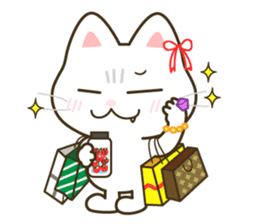 Bad tempered cat sticker #1162135