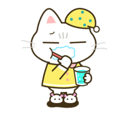 Bad tempered cat sticker #1162141