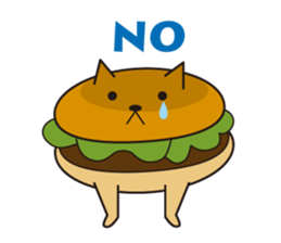 nekoburger sticker #1162353