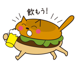nekoburger sticker #1162372