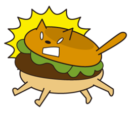 nekoburger sticker #1162384