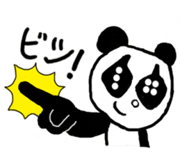 Freedom panda sticker #1162394