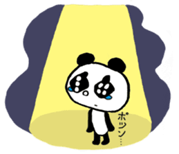 Freedom panda sticker #1162400