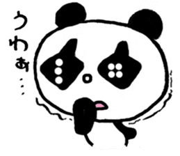Freedom panda sticker #1162402