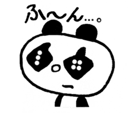 Freedom panda sticker #1162403