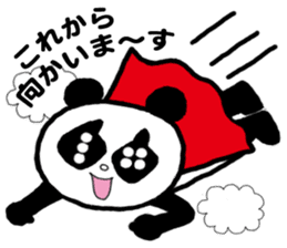 Freedom panda sticker #1162416