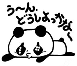 Freedom panda sticker #1162423