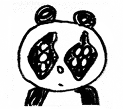 Freedom panda sticker #1162425