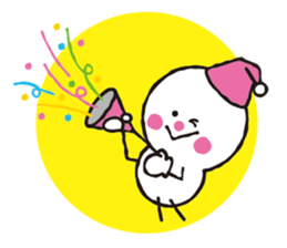 Happy Yukidaruma sticker #1162695