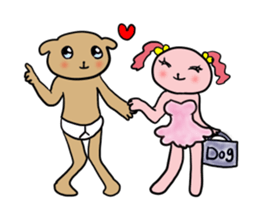 Evolution dog sticker #1163190