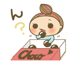 Mysterious tiny Chibikos sticker #1163780