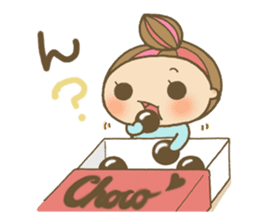 Mysterious tiny Chibikos sticker #1163780