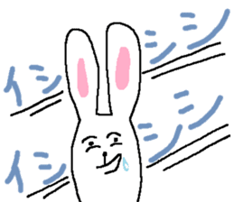 long long rabbit sticker #1163823