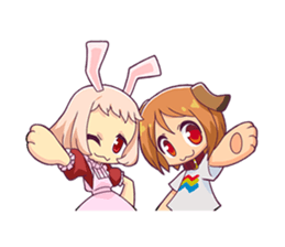 roaring animals sticker #1164183