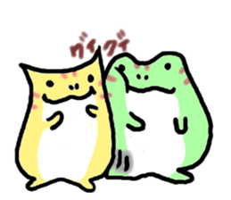 Lenny and Leo of the frog sticker #1164197