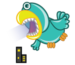 Parrot Crazy sticker #1164796