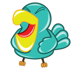 Parrot Crazy sticker #1164808