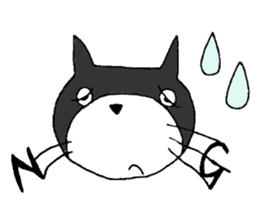 almighty cat tamakuro sticker #1165069