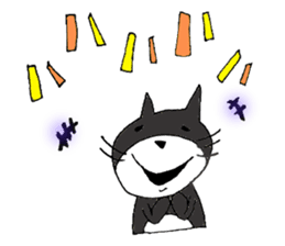 almighty cat tamakuro sticker #1165088