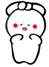 Feelings rabbit. sticker #1165520