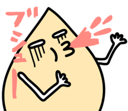 White sesami sticker sticker #1165650