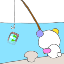 Full color panda! sticker #1165667