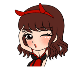 StampGirl "Cosplay" sticker #1165841