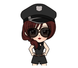 StampGirl "Cosplay" sticker #1165846