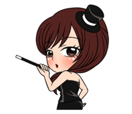 StampGirl "Cosplay" sticker #1165851