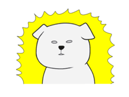 Xin Xin Maltese dog sticker #1166112