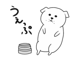 Xin Xin Maltese dog sticker #1166142