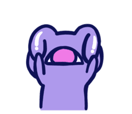 Monoeye rabbit sticker #1166284