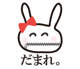 Annoying Rabbit! sticker #1166431