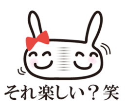 Annoying Rabbit! sticker #1166439